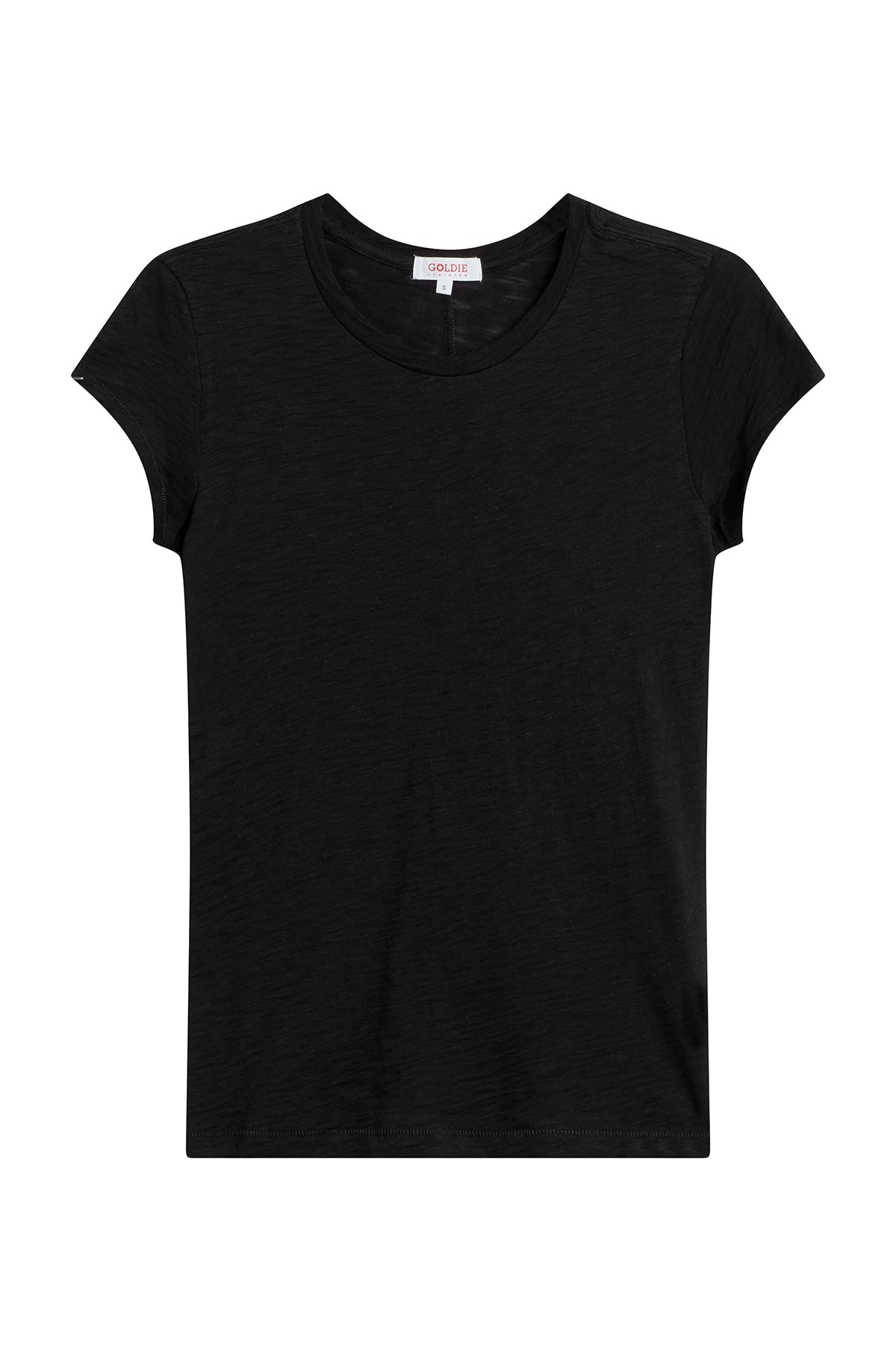 Signature Slub Tee - Goldie LeWinter #color_black