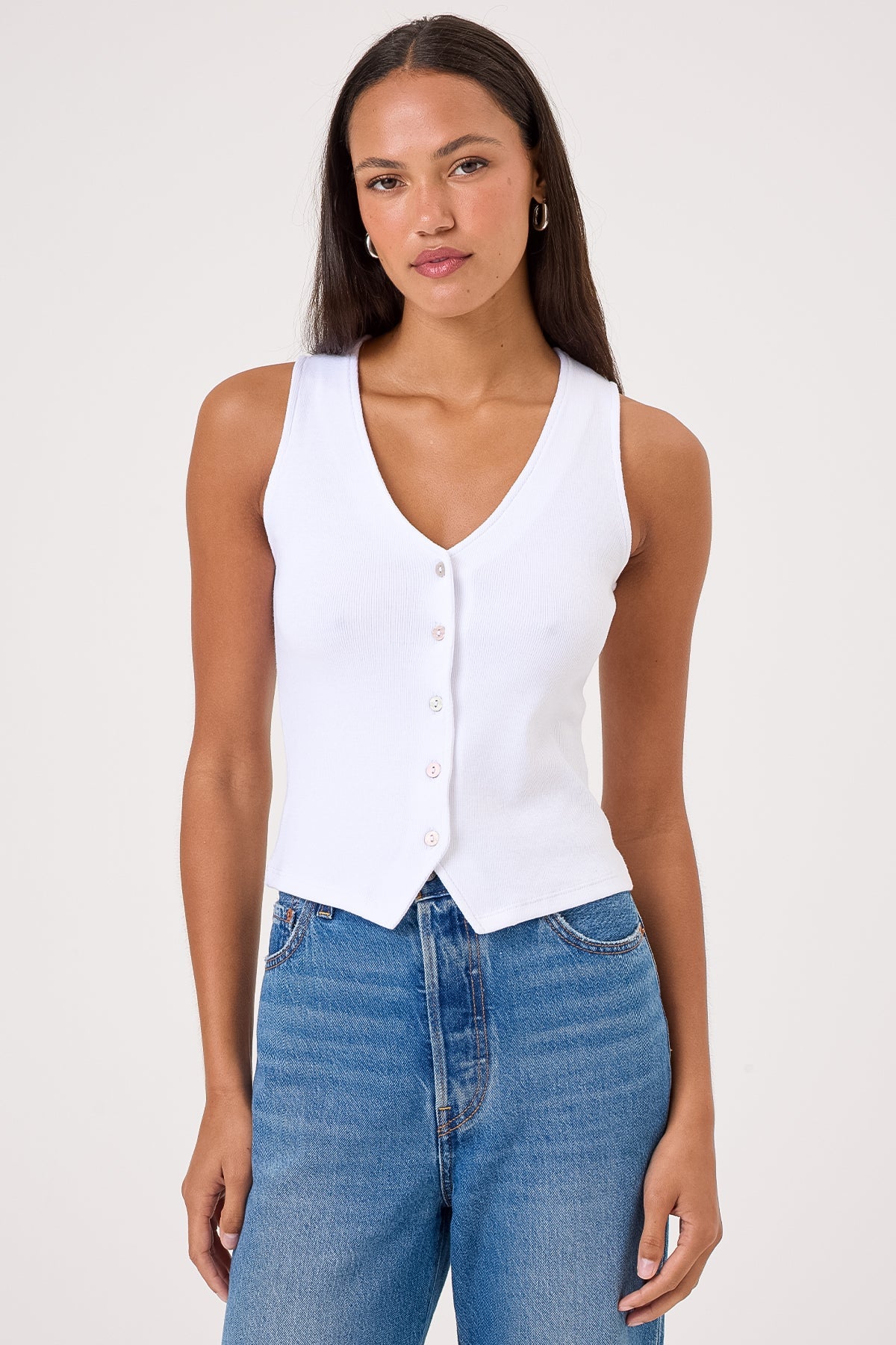 Simone Vest - Goldie LeWinter #color_white