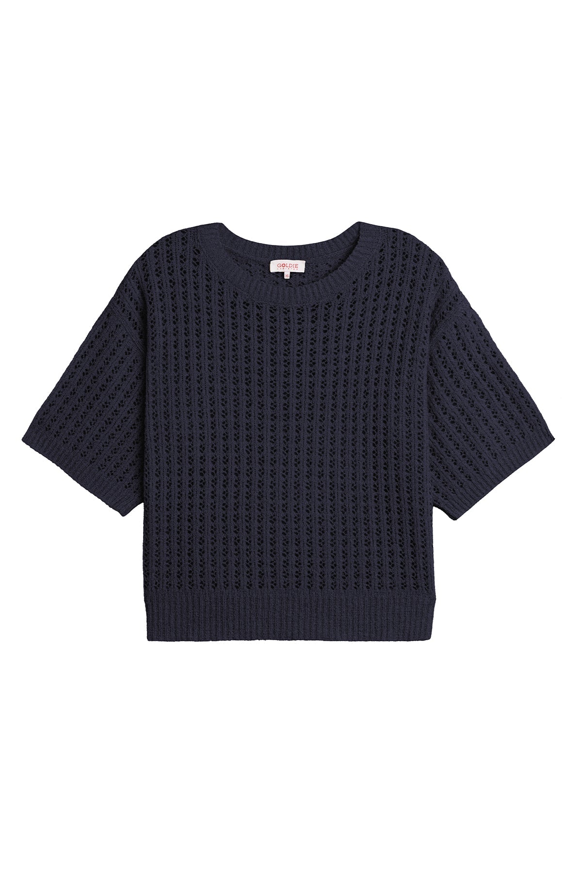 Sophie Bouclé Pullover - Goldie LeWinter #color_navy