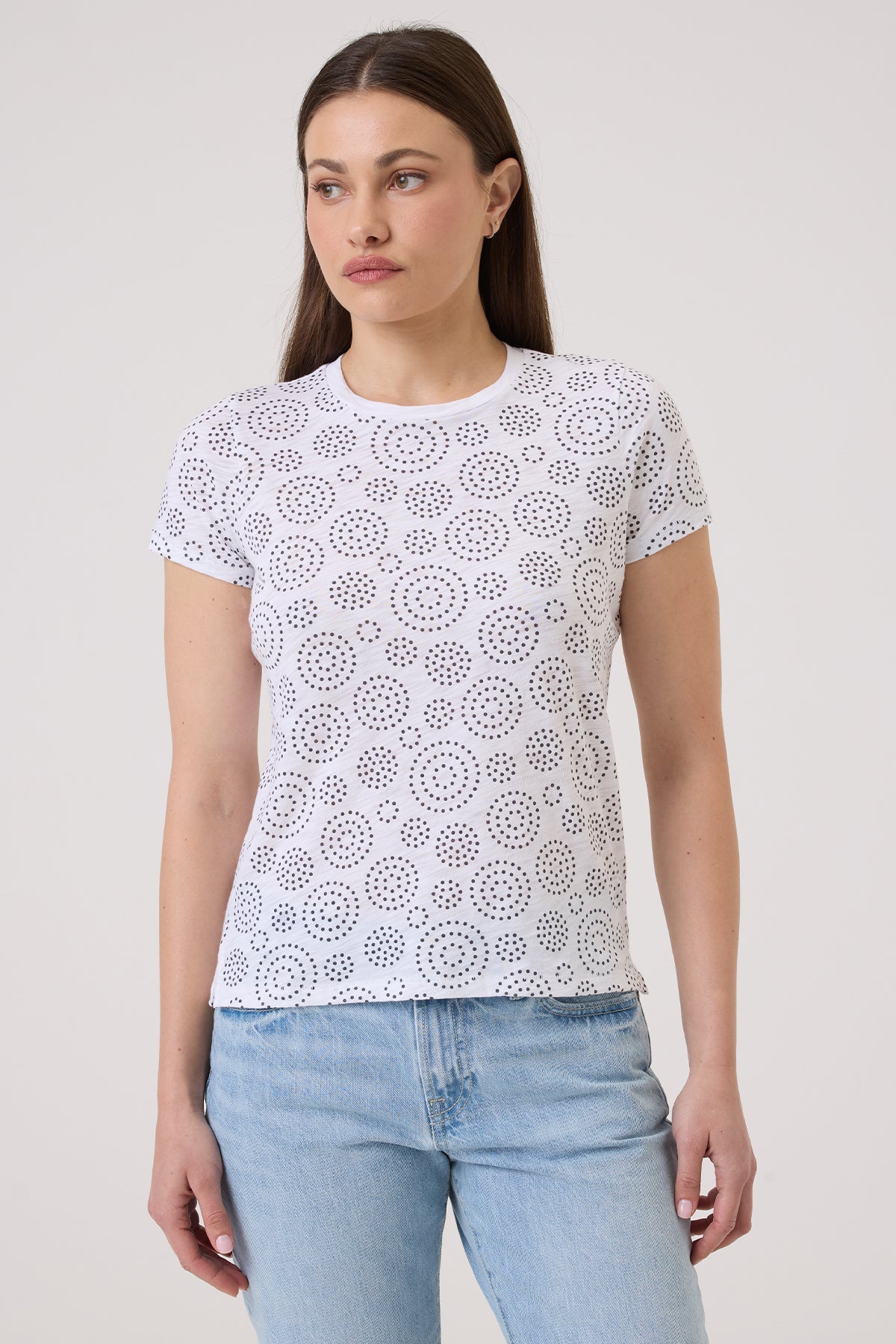 Spin City Boy Tee - Goldie LeWinter #color_iron