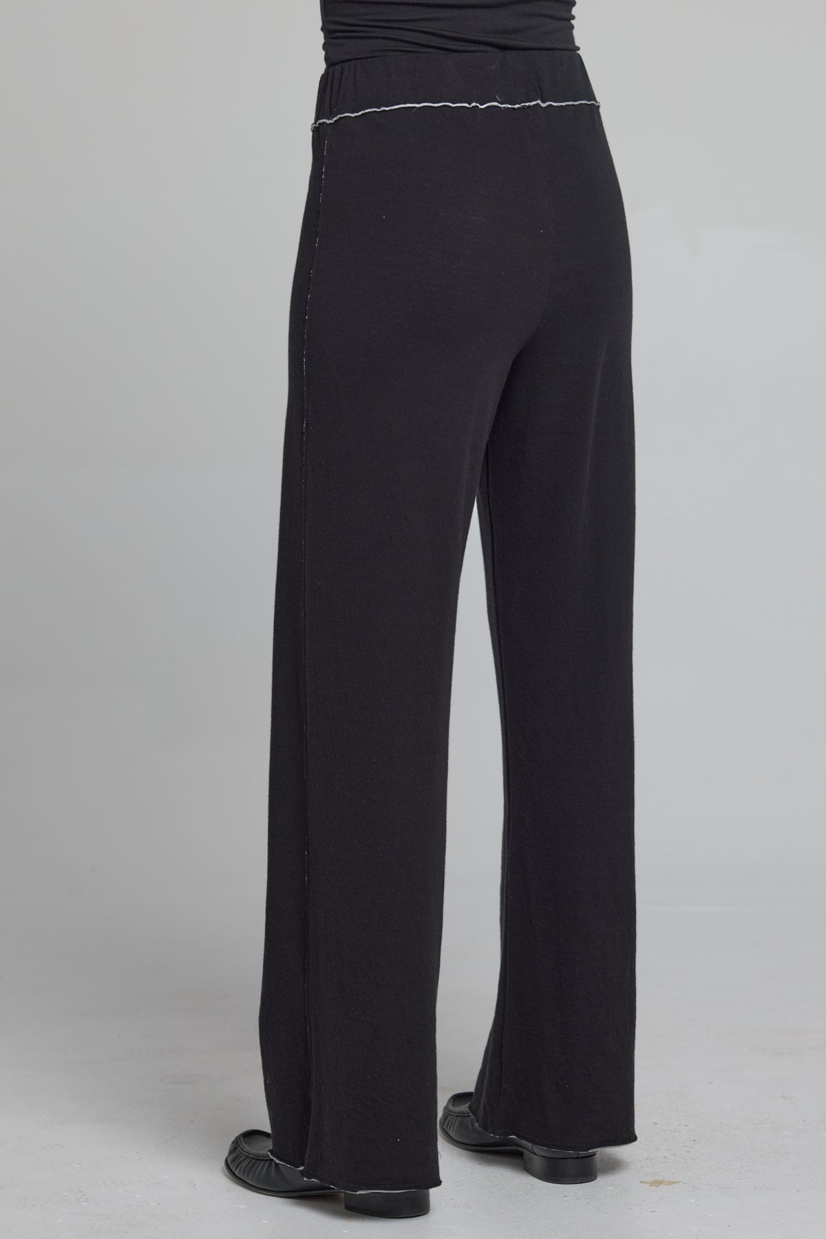 Stella Flare Pant - Goldie LeWinter #color_black / gray heather