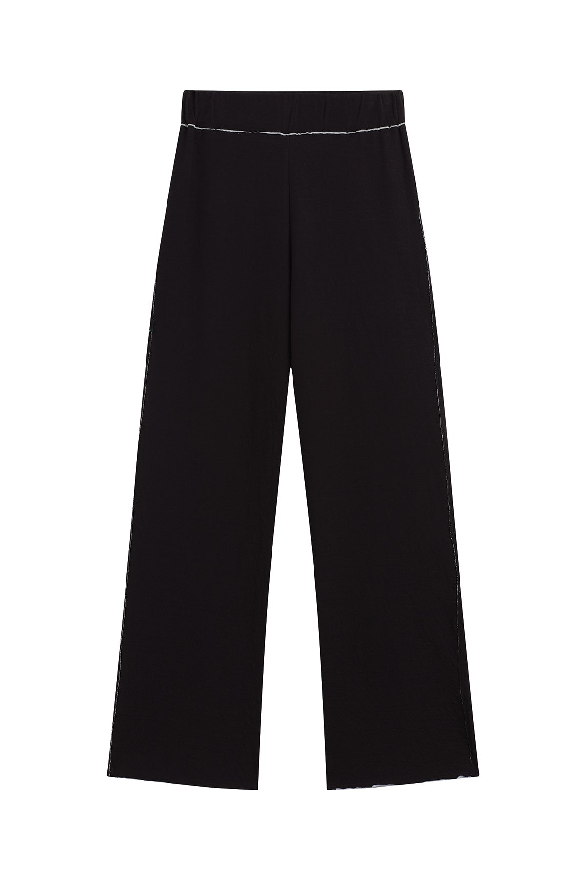 Stella Flare Pant - Goldie LeWinter #color_black / gray heather