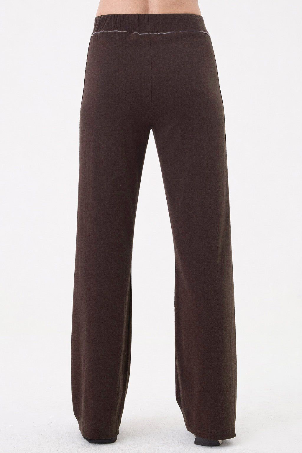 Stella Flare Pant - Goldie LeWinter #color_coffee / gray heather