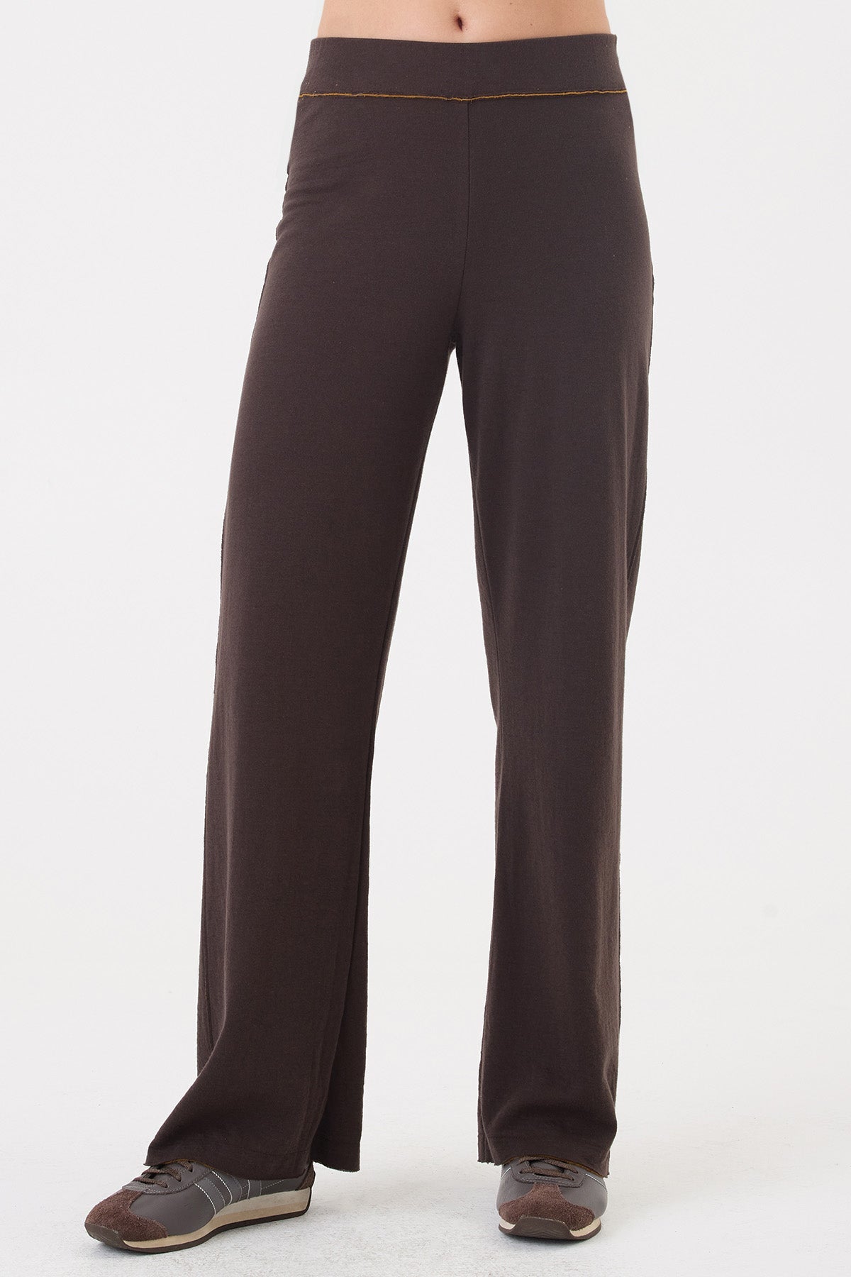 Stella Flare Pant - Goldie LeWinter #color_coffee / bronze