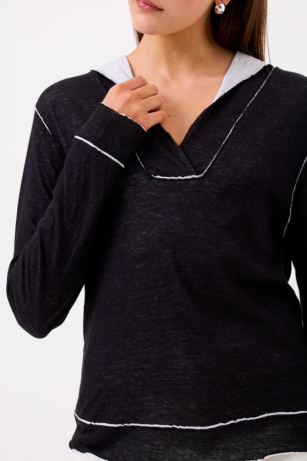 Stella Hoodie - Goldie LeWinter #color_black