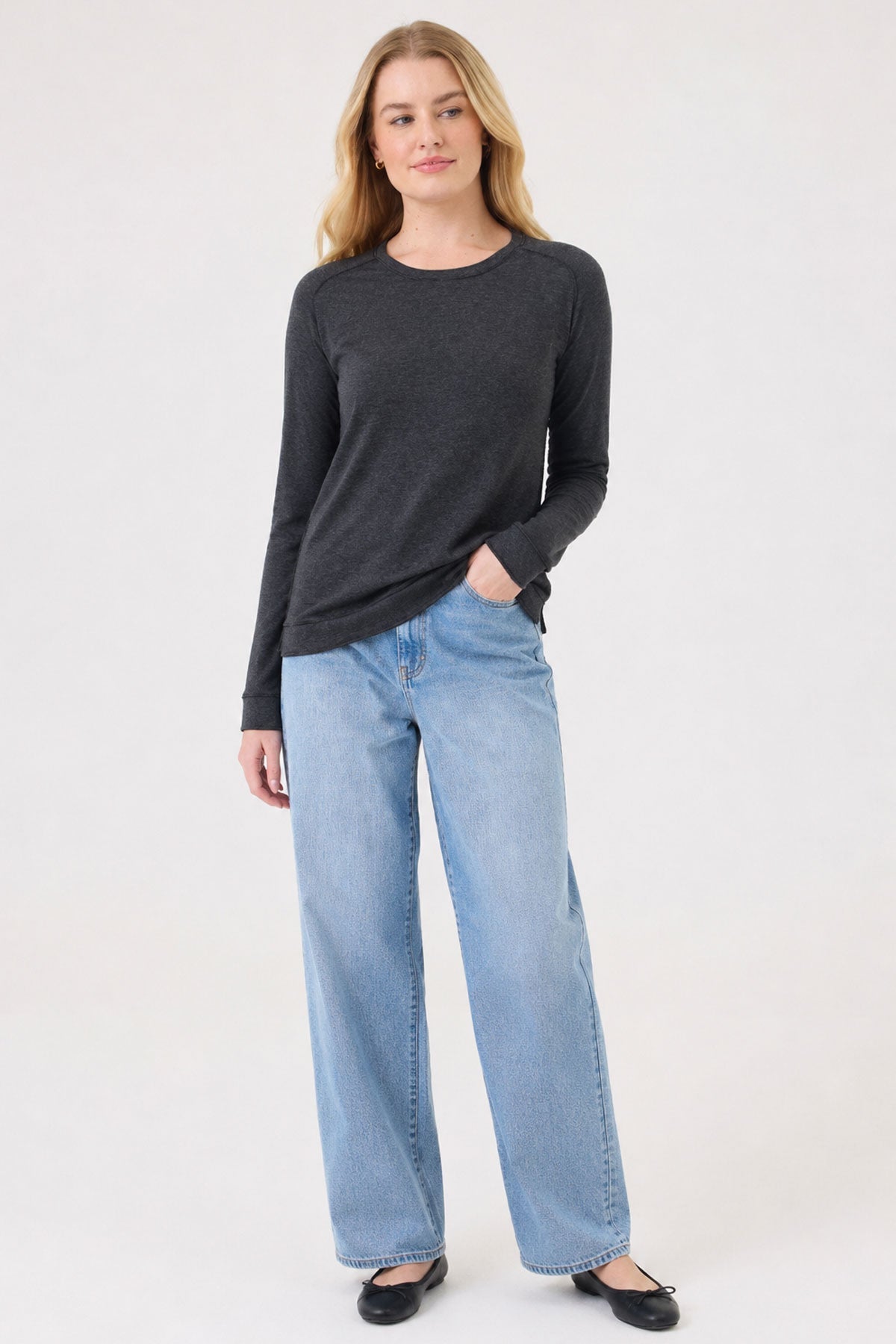 Stella Pullover mit überschnittenen Schultern