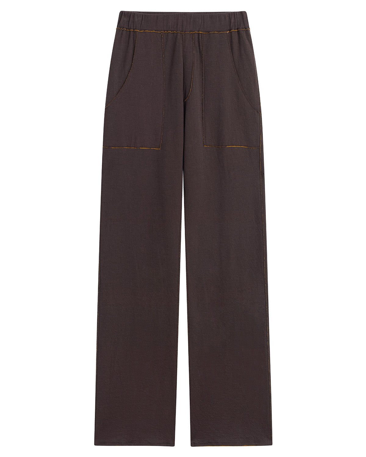 Stella Studio Pant - Goldie LeWinter #color_coffee / bronze