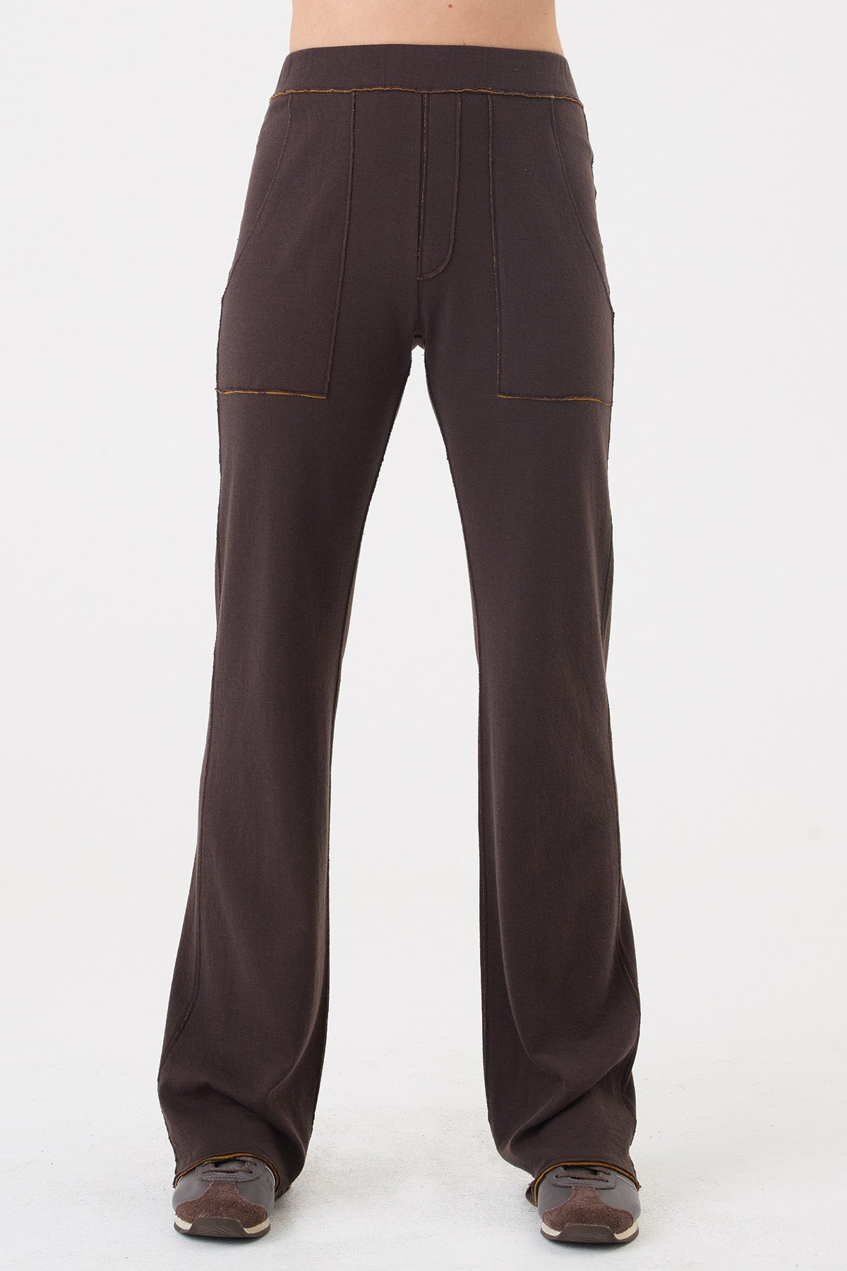 Stella Studio Pant - Goldie LeWinter #color_coffee / bronze