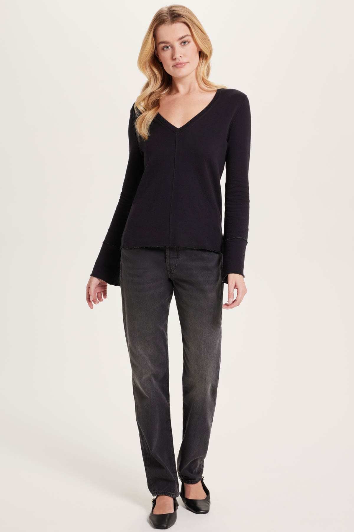 Stella V Neck Pullover - Goldie LeWinter