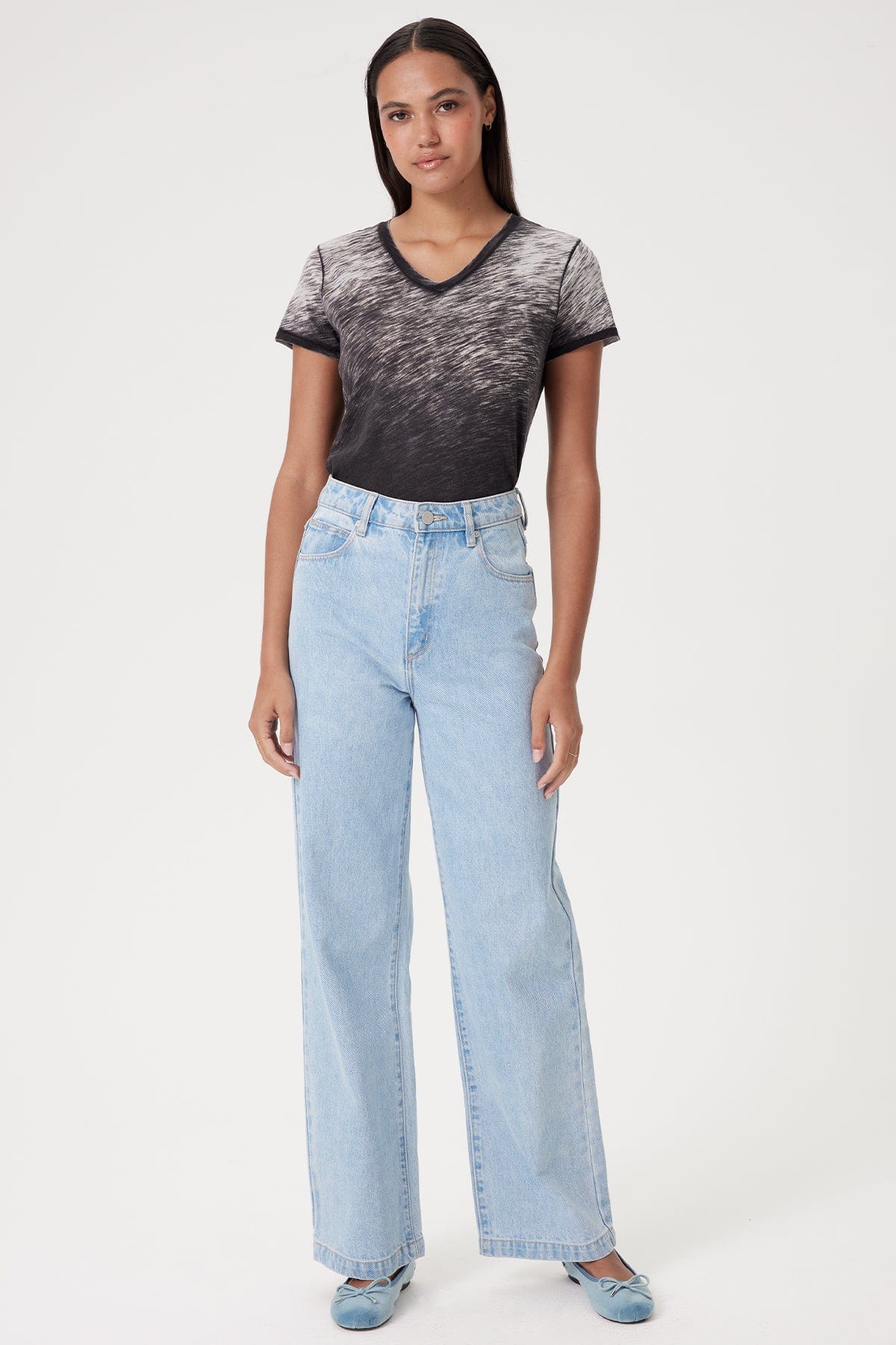 Sunrise V Neck Boy Tee - Goldie LeWinter