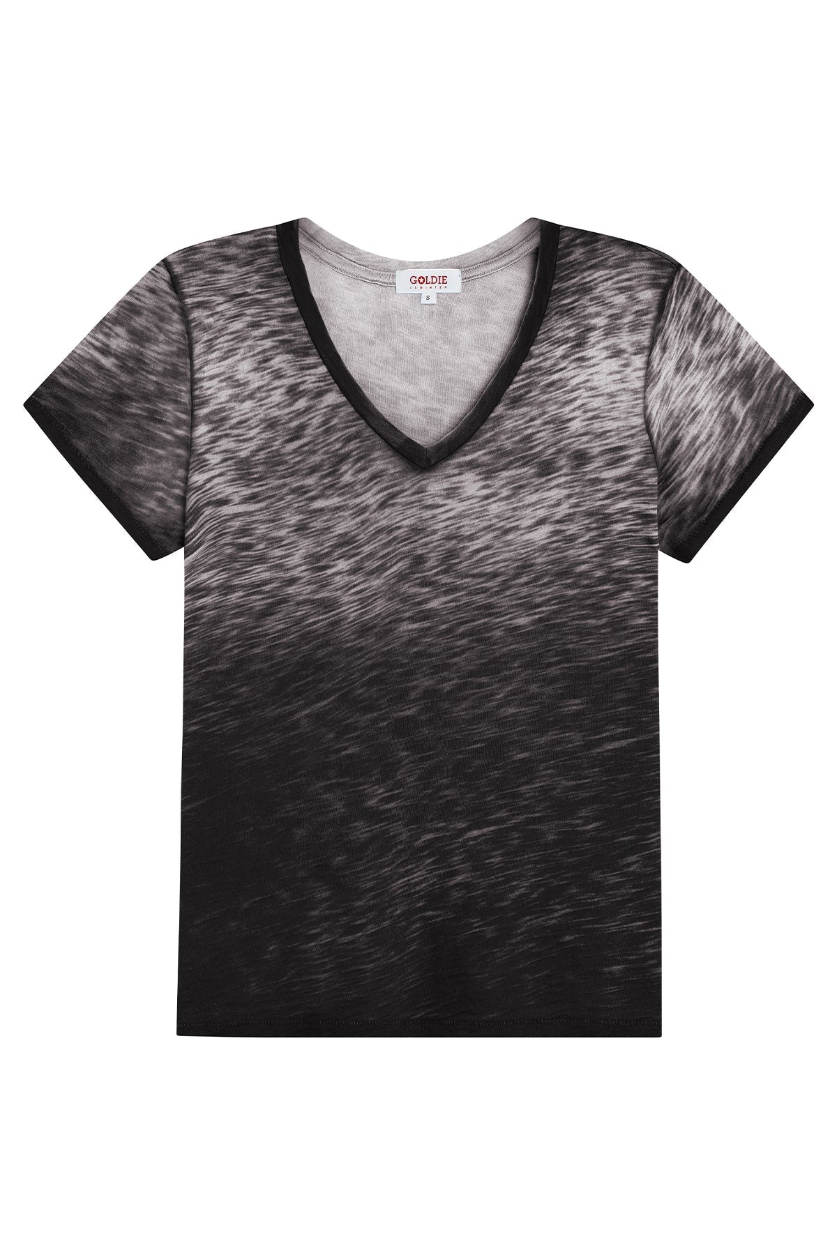 Sunrise V Neck Boy Tee - Goldie LeWinter #color_black