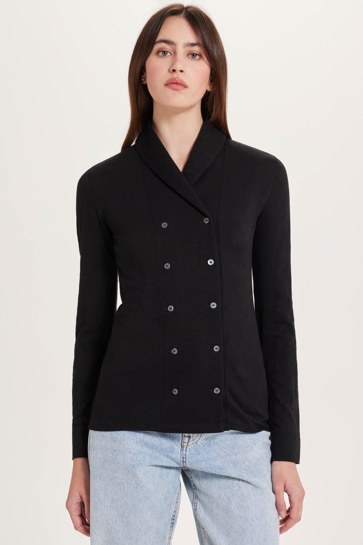 Sylvia Double Breasted Shirt - Goldie LeWinter