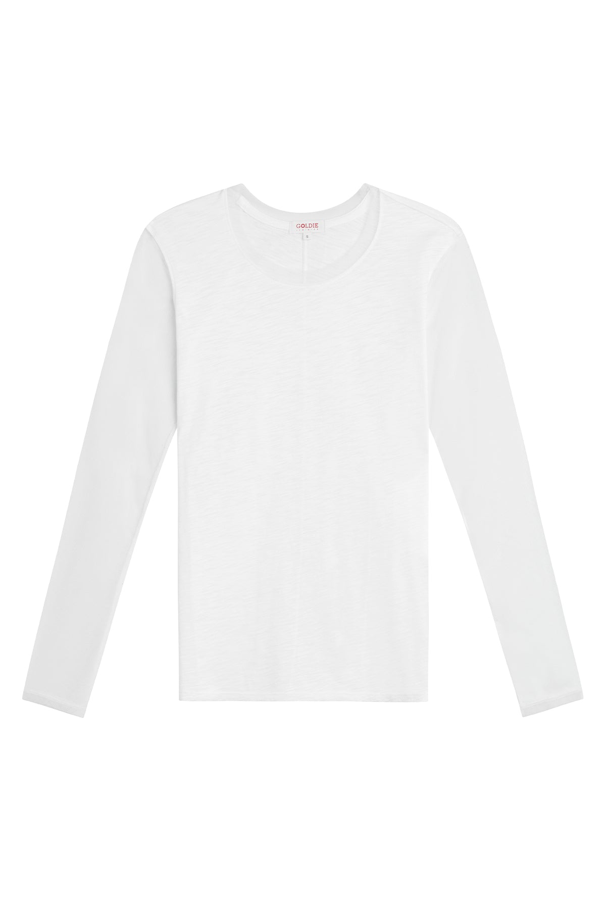 Tulle Long Sleeve Tee - Goldie LeWinter #color_white