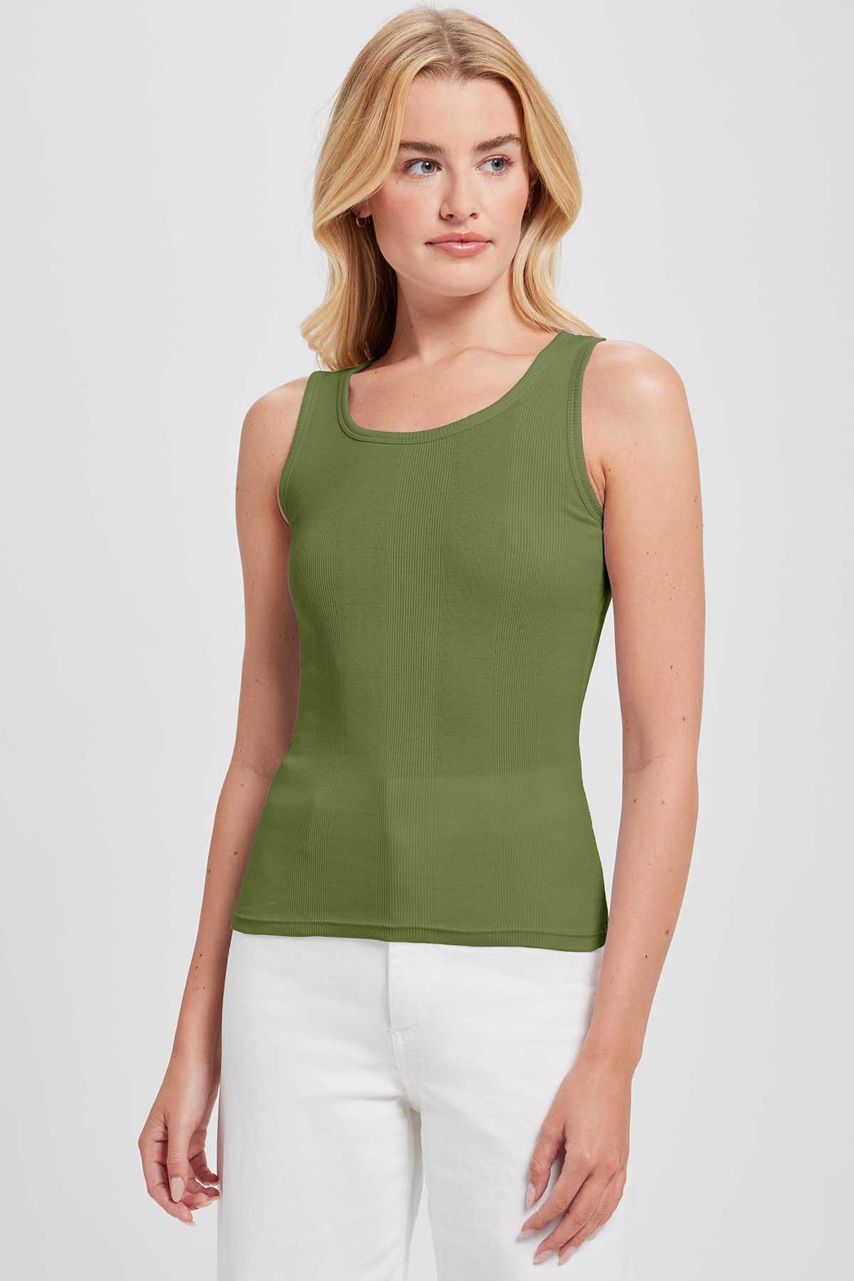 Variegated Rib Tank - Goldie LeWinter