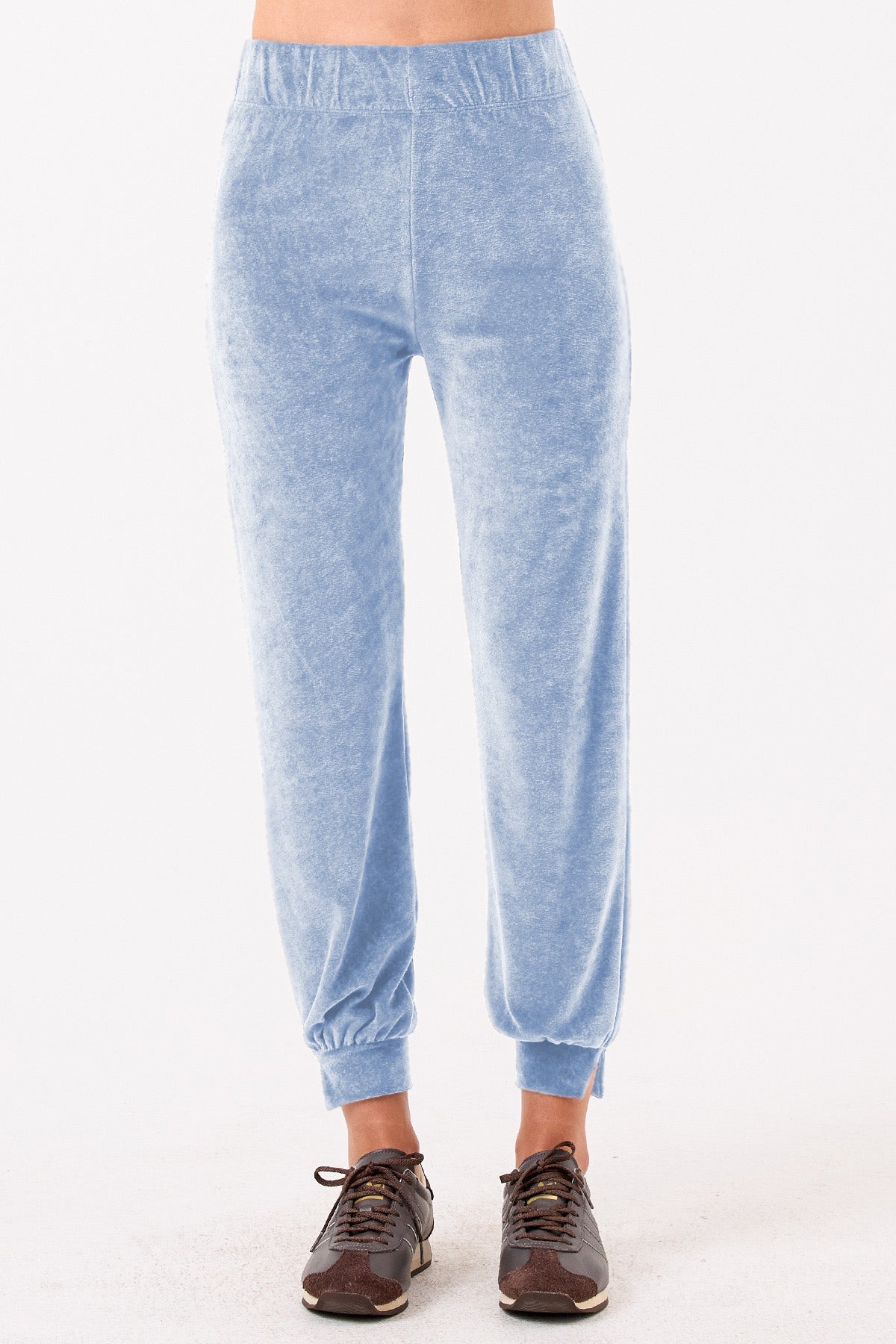 Velour Crush Jogger - Goldie LeWinter #color_placid - online exclusive