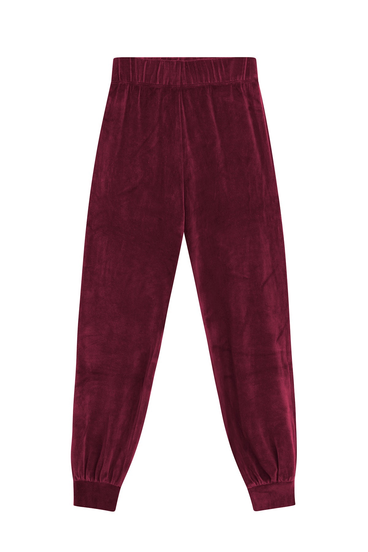 Velour Crush Jogger - Goldie LeWinter #color_bordeaux - limited edition