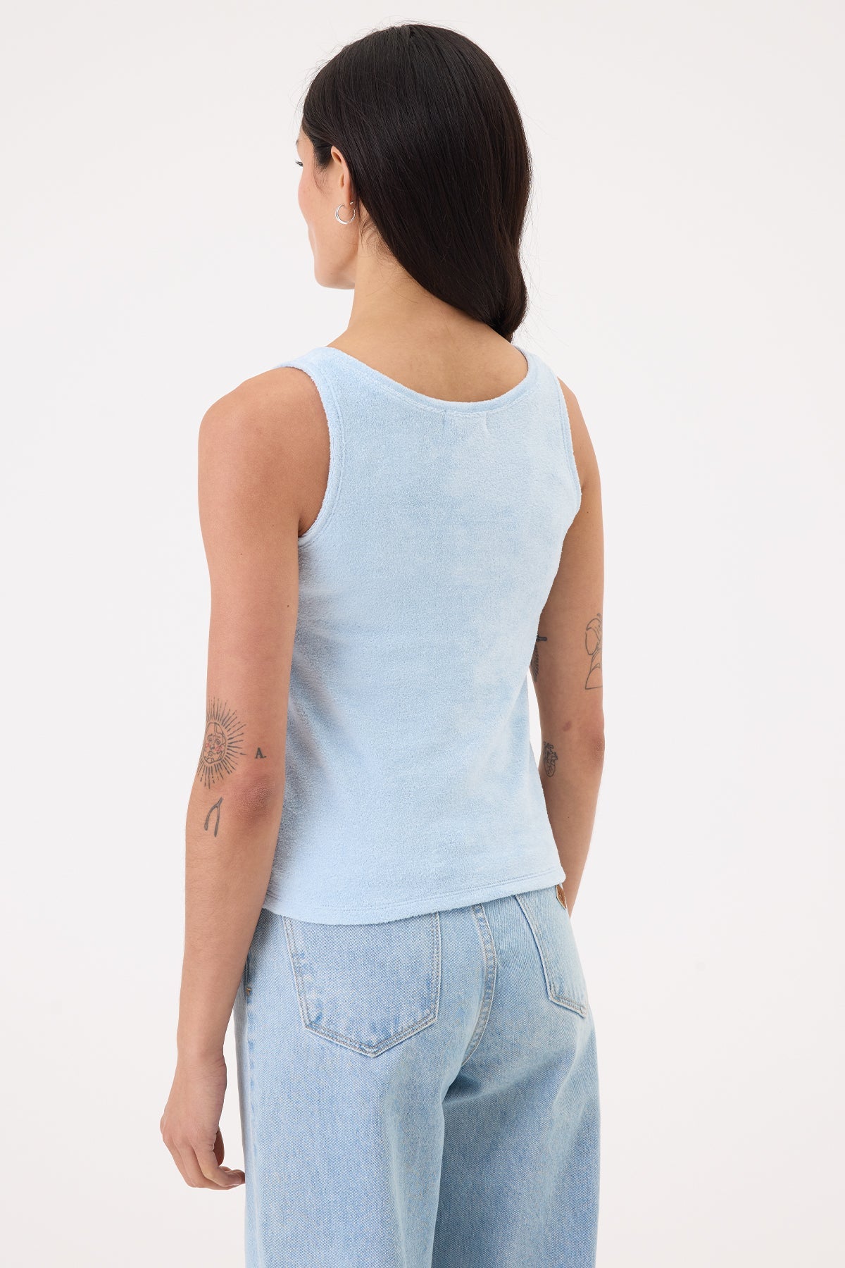 Velour Crush Tank - Goldie LeWinter #color_placid - online exclusive