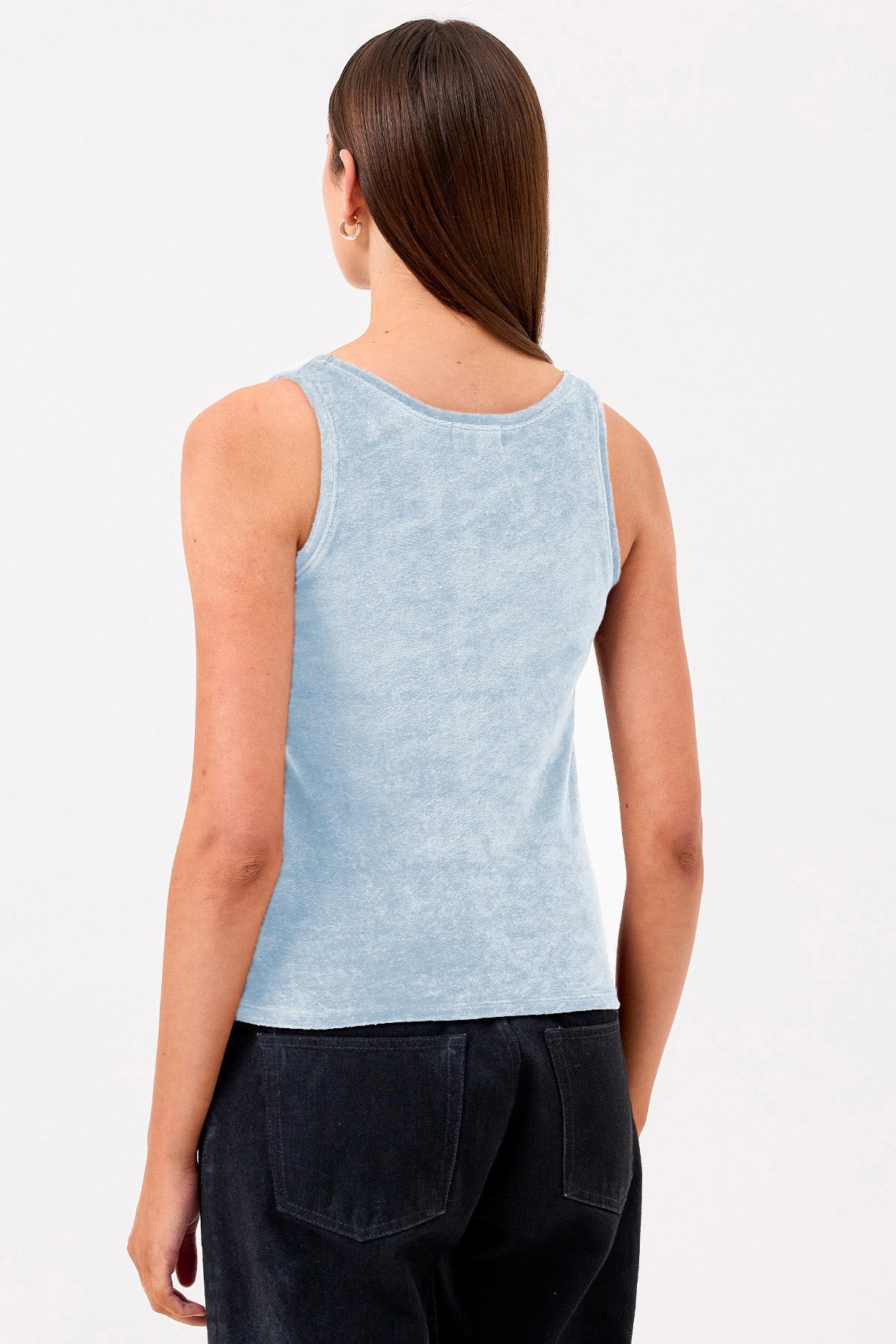 Velour Crush Tank - Goldie LeWinter #color_placid - online exclusive