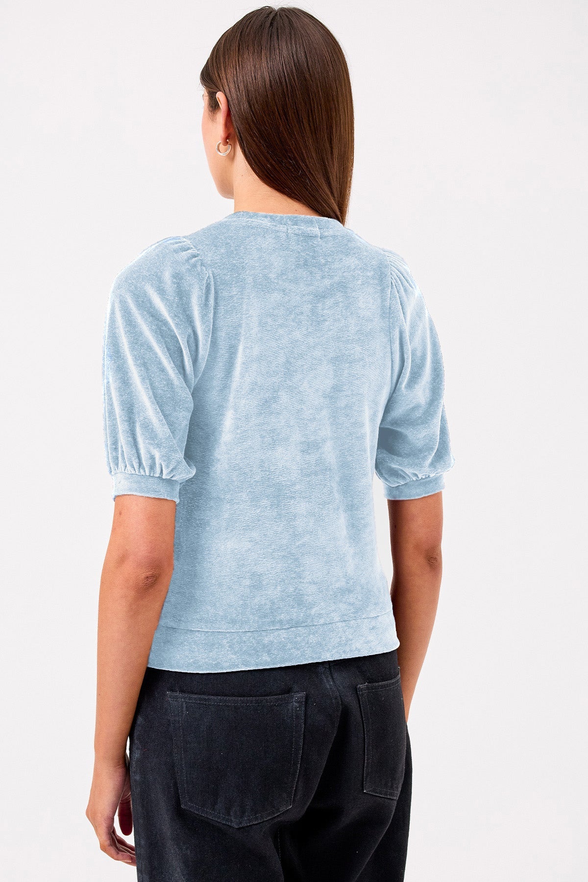 Velour Crush Top - Goldie LeWinter #color_placid - online exclusive