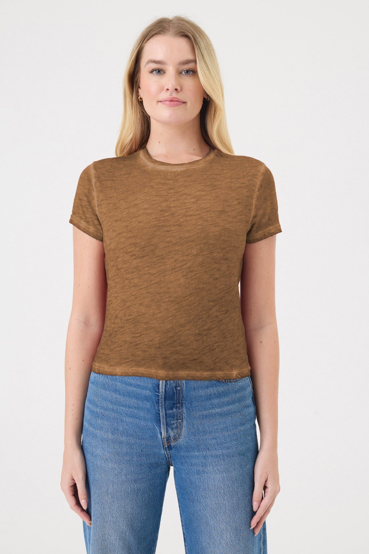 Vintage Wash Andie Tee - Goldie LeWinter #color_bronze