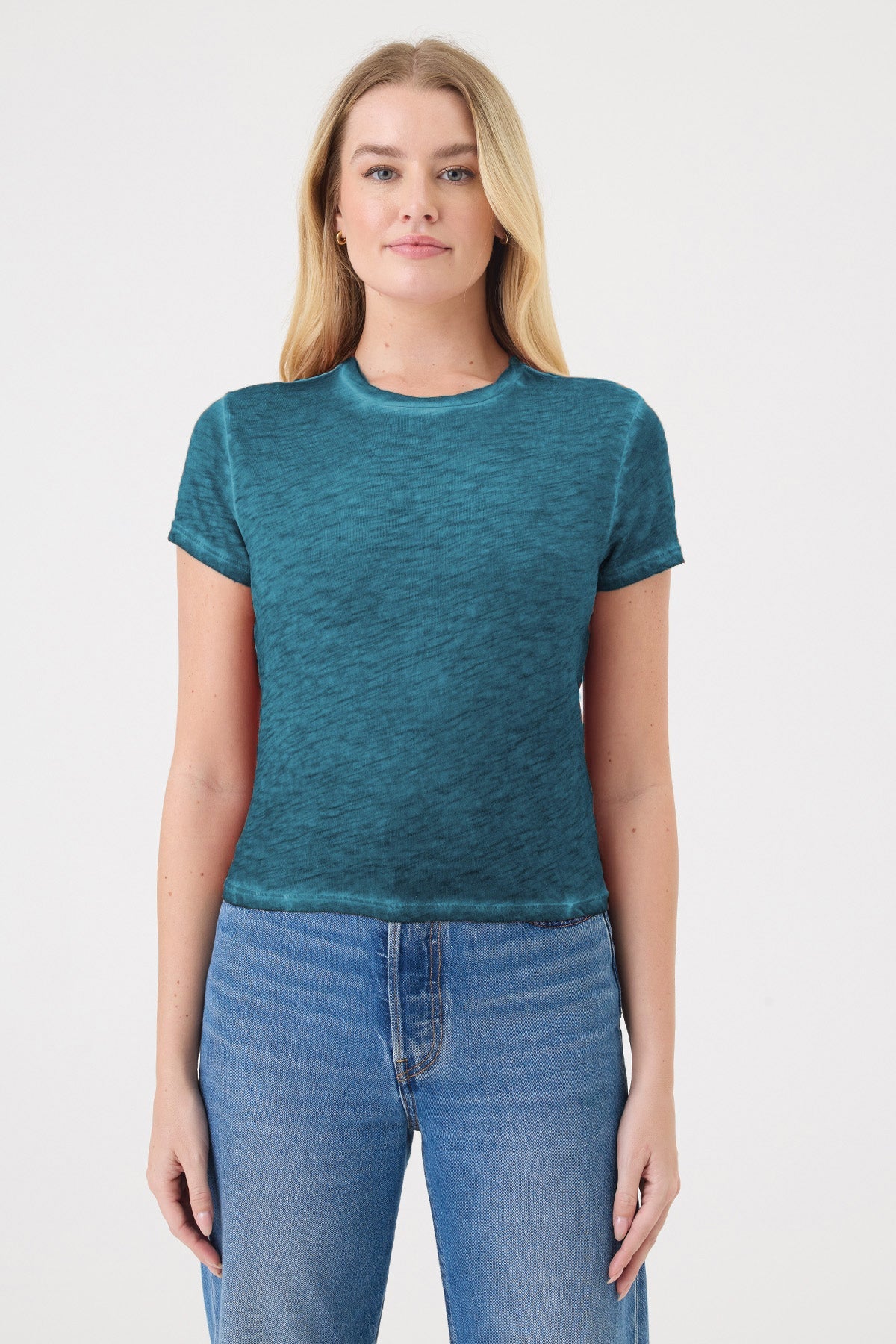 Vintage Wash Andie Tee - Goldie LeWinter #color_lyons blue