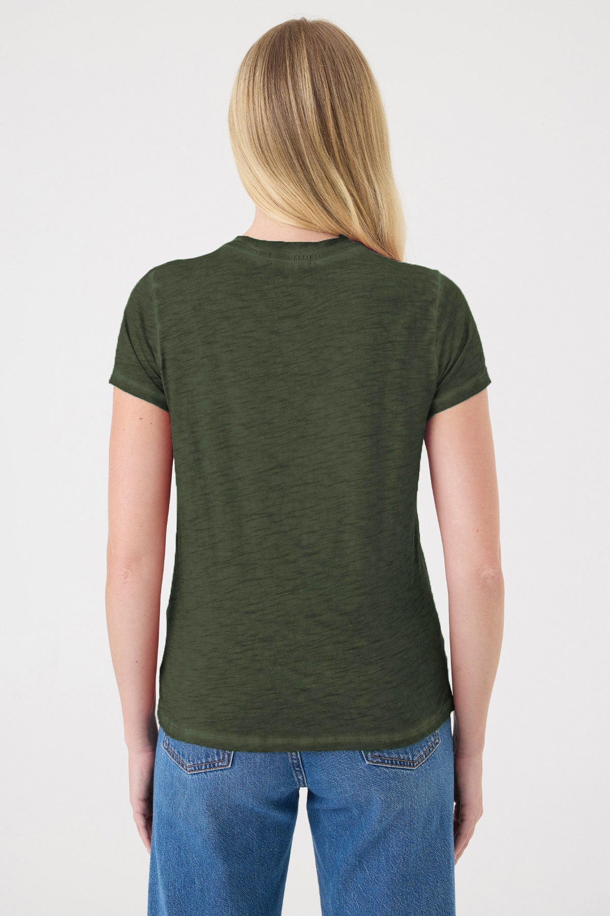 Vintage Wash Boy Tee - Goldie LeWinter #color_cypress
