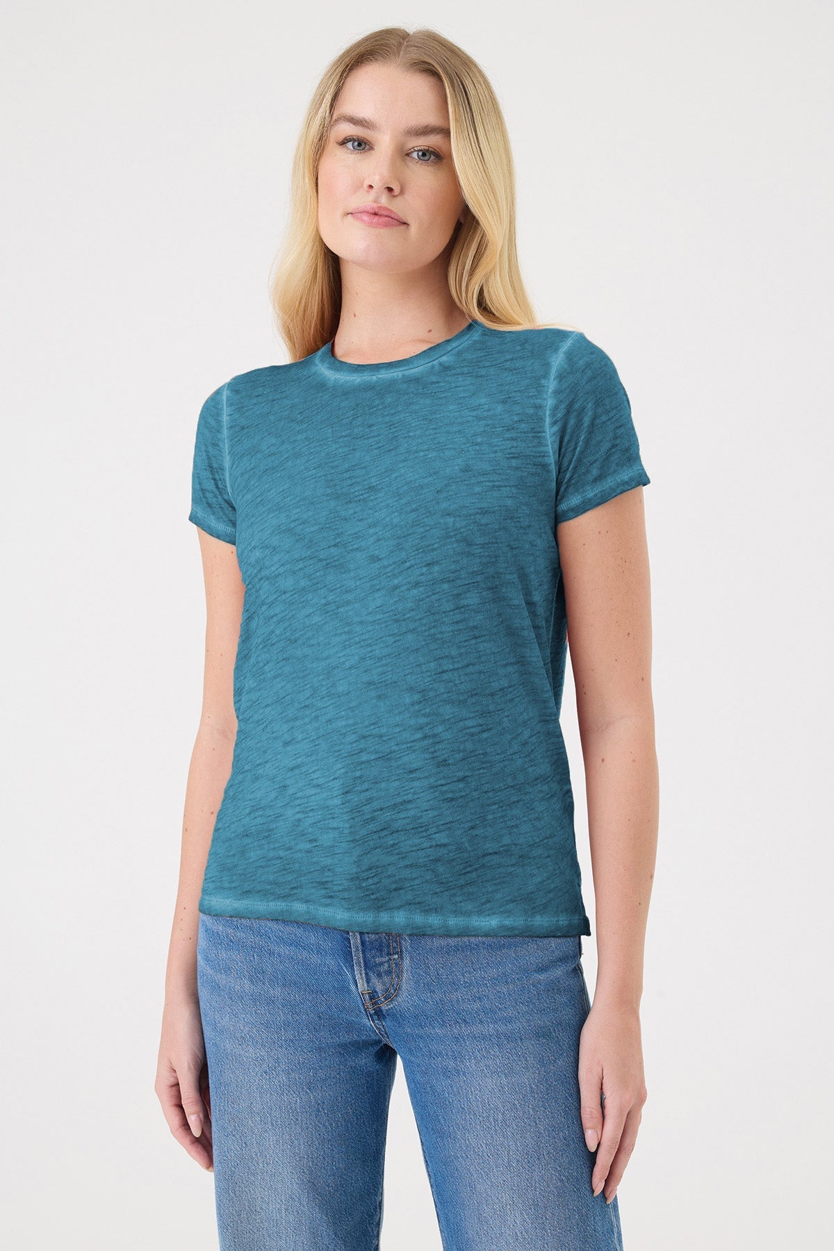 Vintage Wash Boy Tee - Goldie LeWinter #color_lyons blue