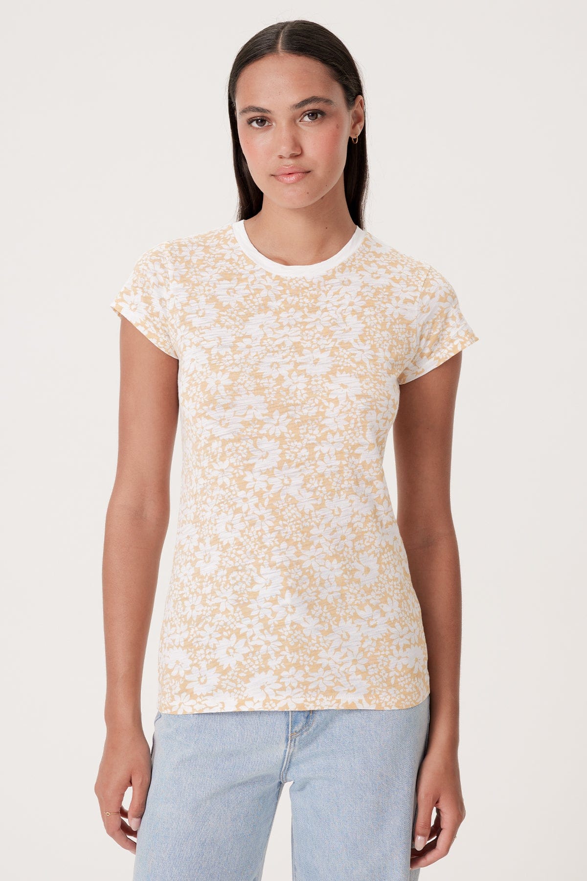 Wildflower Ringer Tee - Goldie LeWinter