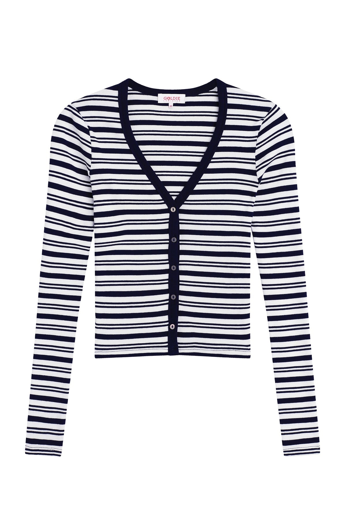 Zoé Breton Stripe Cardigan