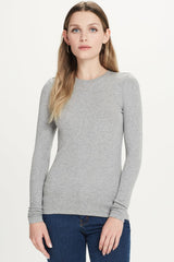 Ribbed Long Sleeve Tee - Goldie 