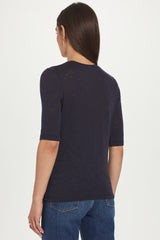 Signature Slub Half Sleeve Tee - Goldie 