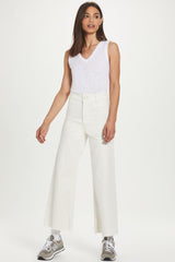 Signature Slub V Neck Tank - Goldie 