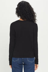 Signature Slub Long Sleeve Boy Tee - Goldie 