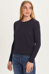 Signature Slub Long Sleeve Boy Tee - Goldie 
