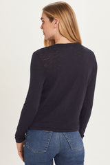 Signature Slub Long Sleeve Boy Tee - Goldie 