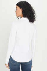 Jersey + Slub Button Down Shirt - Goldie 
