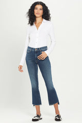 Jersey + Slub Button Down Shirt - Goldie 