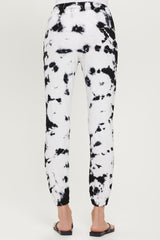 High Rise Tie Dye Micro Terry Sweatpant - Goldie 