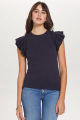 Double Ruffle Shell - Goldie Lewinter