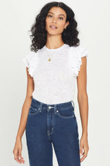 Double Ruffle Shell - Goldie 