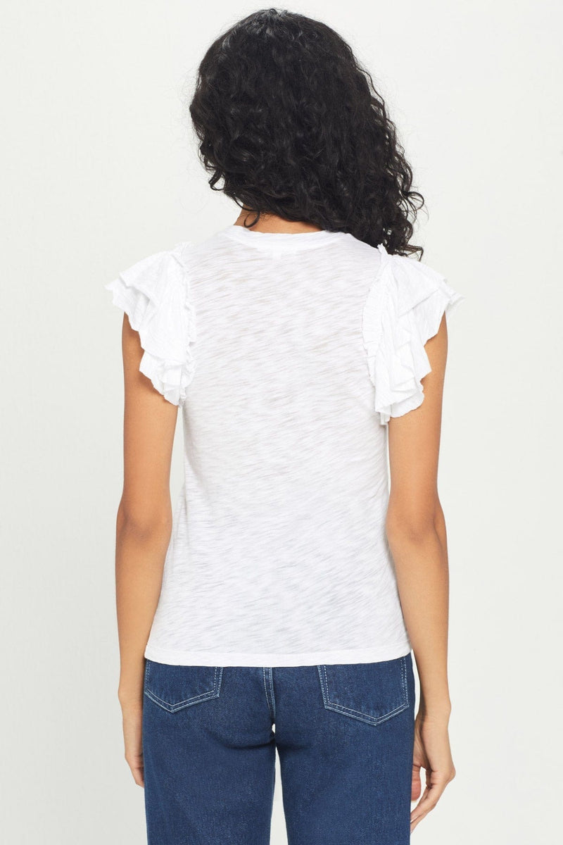 Double Ruffle Shell - Goldie 