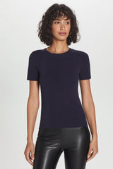 Variegated Rib Tee - Goldie Lewinter