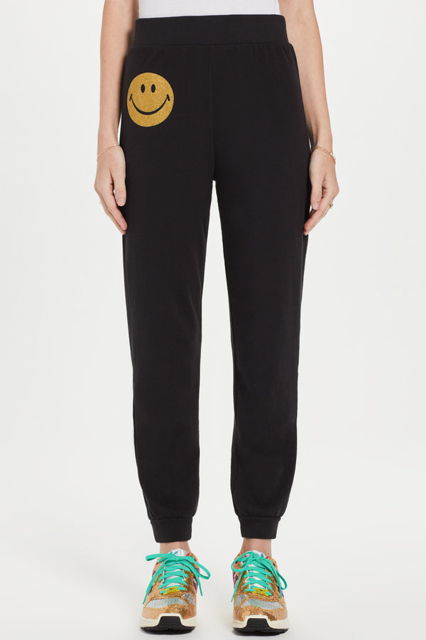 Ms. Smiley Cuff Sweatpant - Goldie Lewinter