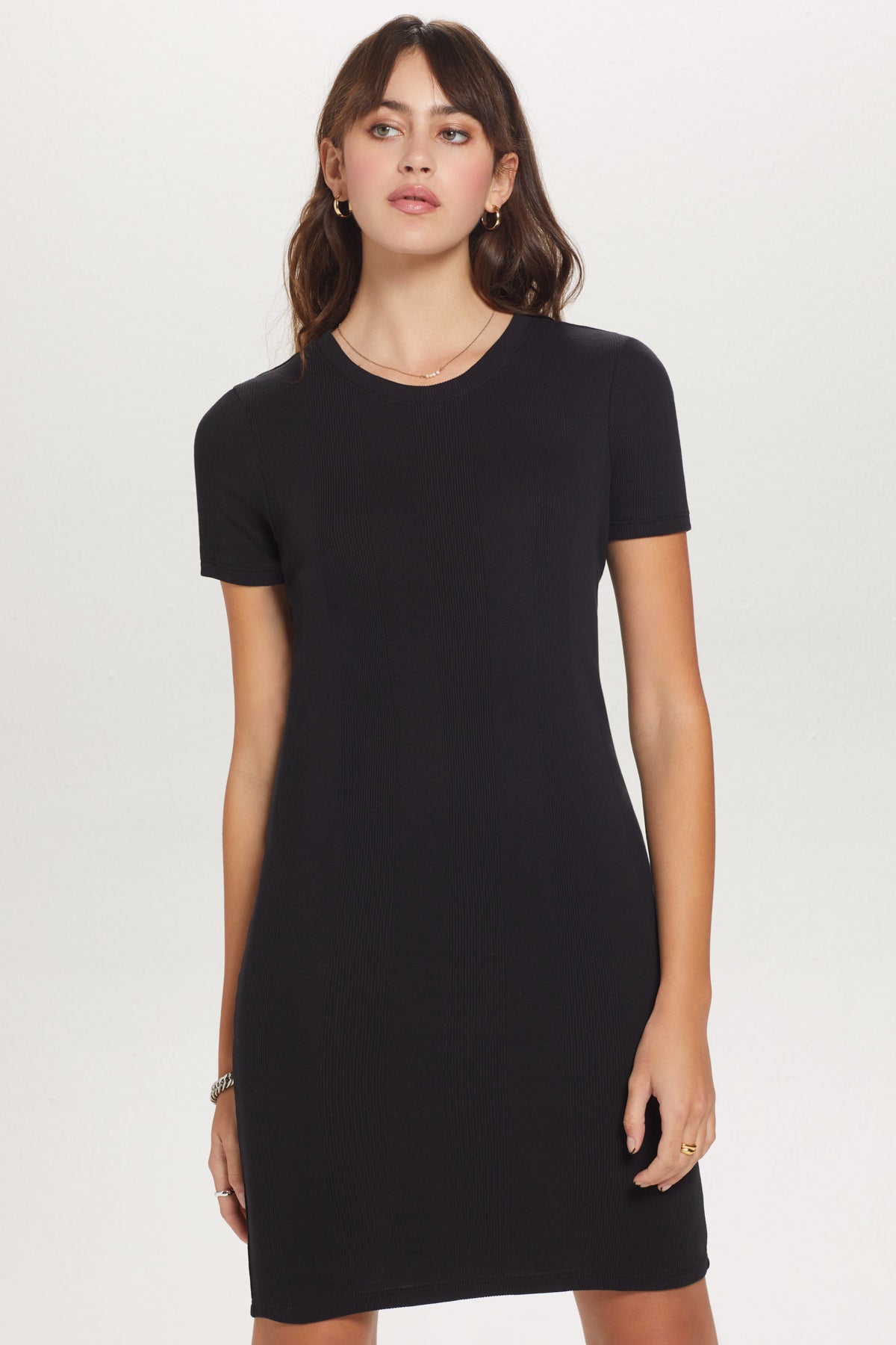 Luxe T-Shirt Dress - Goldie Lewinter