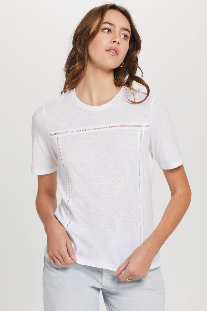 Honor Embroidered Tee - Goldie Lewinter