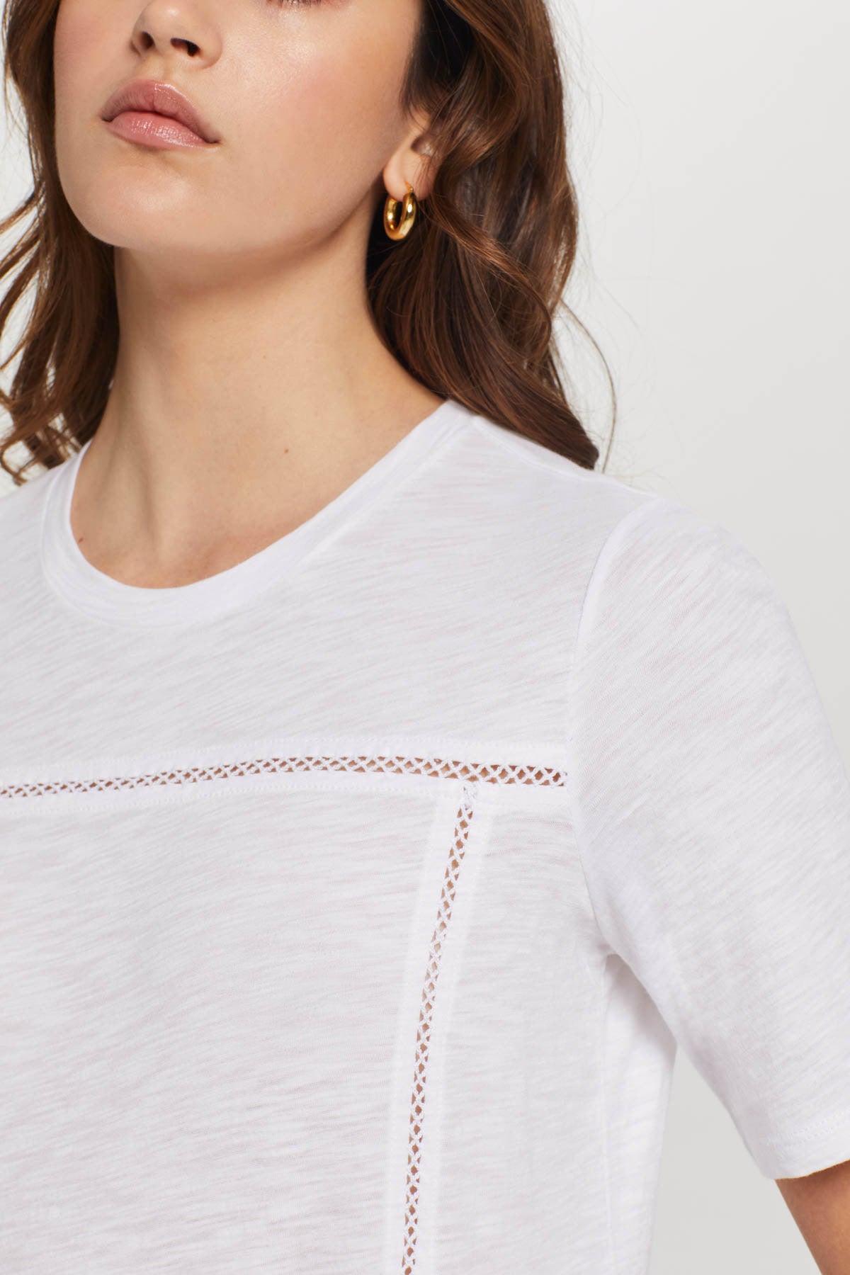 Honor Embroidered Tee - Goldie Lewinter