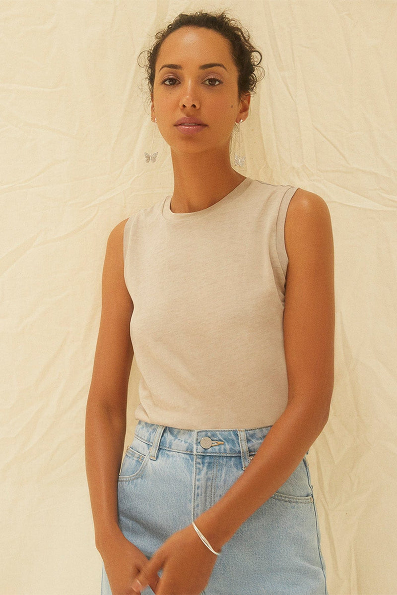 Organic Artisan Dyed Boy Tank - Goldie Lewinter