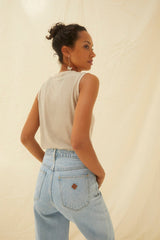Organic Artisan Dyed Boy Tank - Goldie Lewinter