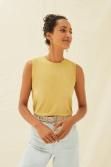 Organic Artisan Dyed Boy Tank - Goldie Lewinter