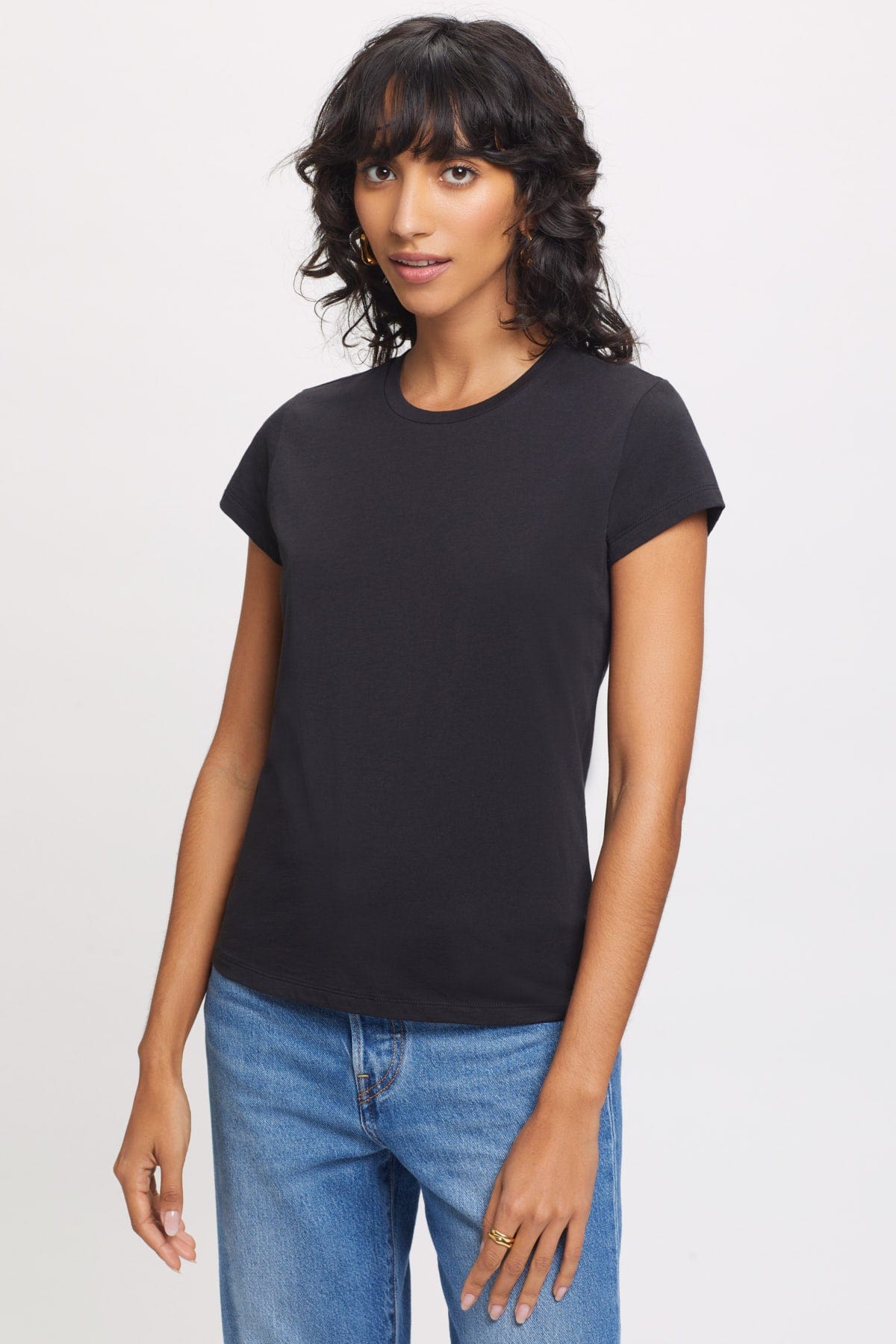 Organic Crew Neck Tee - Goldie LeWinter